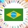 Colories le drapeau du Brésil