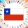 Colories le drapeau du Chili
