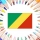 Colories le drapeau du Congo