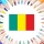 Colories le drapeau du Mali
